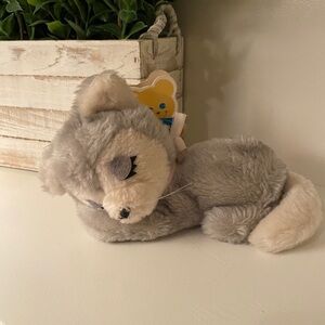 Dakin Snoozy Suzy 1978 Lying Down Retro Stuffed Animal Ground NutShells Filled